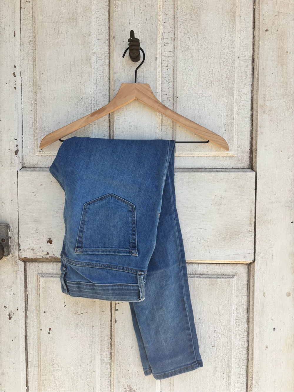 Isabel Maternity by Ingrid & Isabel Medium Blue Straight-Leg Maternity Jeans